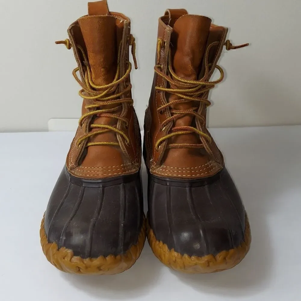 Vintage L.L.Bean Maine Hunting Bean Duck Boots Sz 8